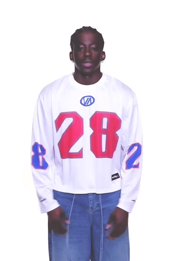 Long sleeve boxy Jersey