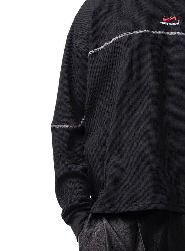LONG SLEEVE WAFFLE TEE