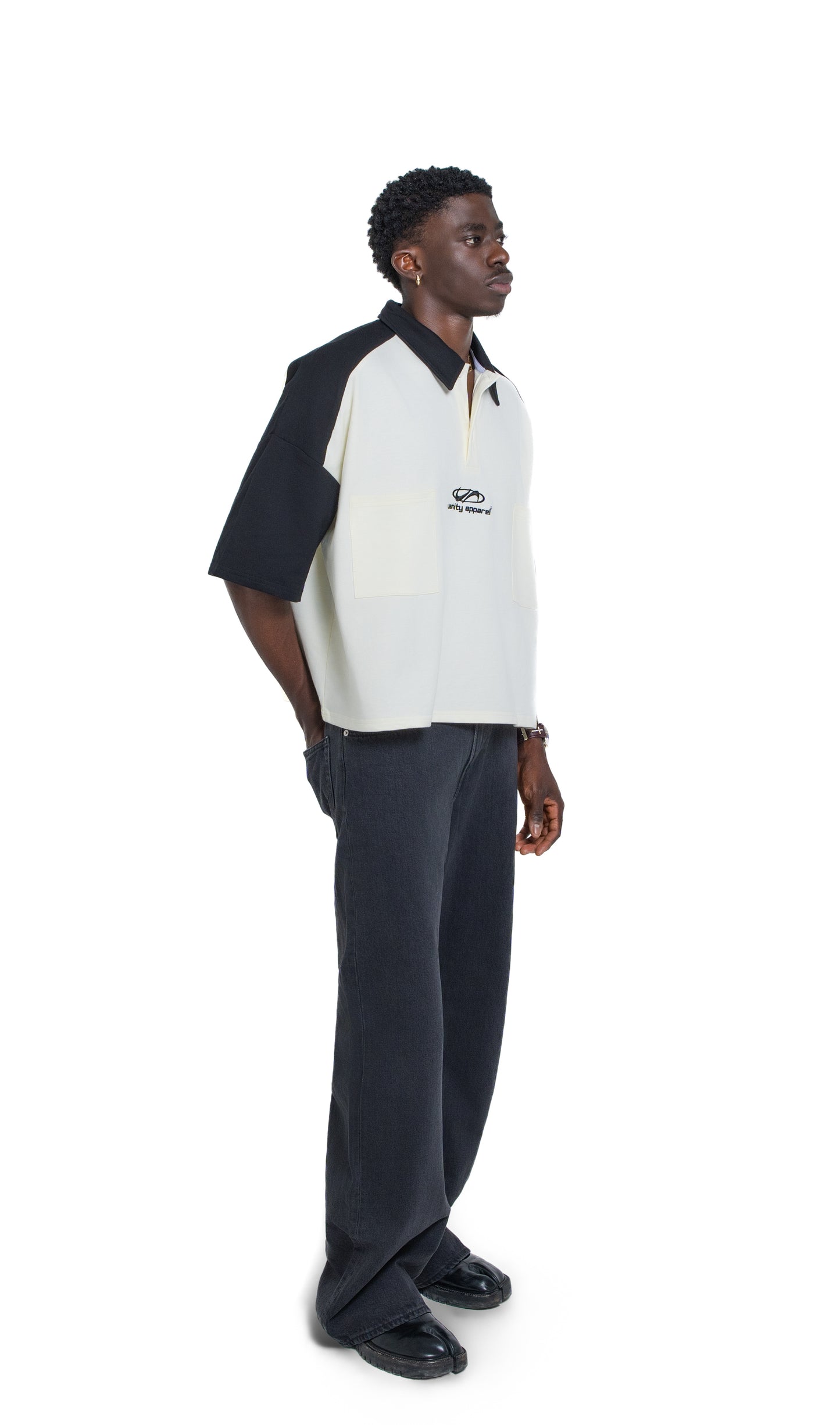 BOXY CROPPED POLO