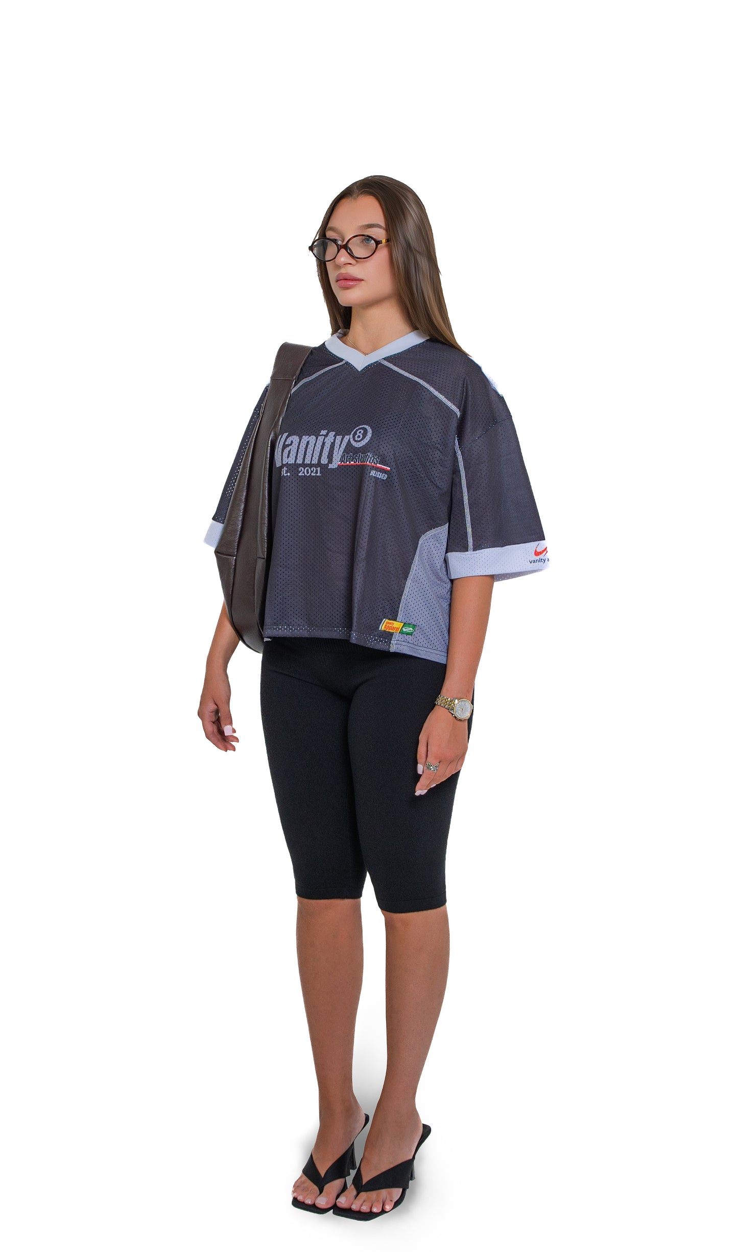 BOXY CROPPED JERSEY