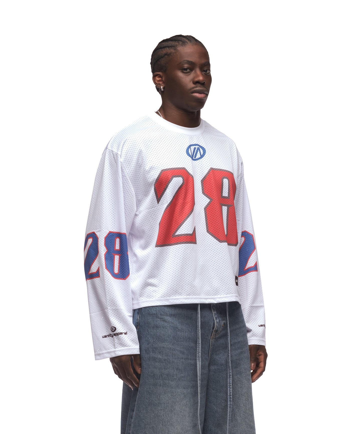 Long sleeve boxy Jersey
