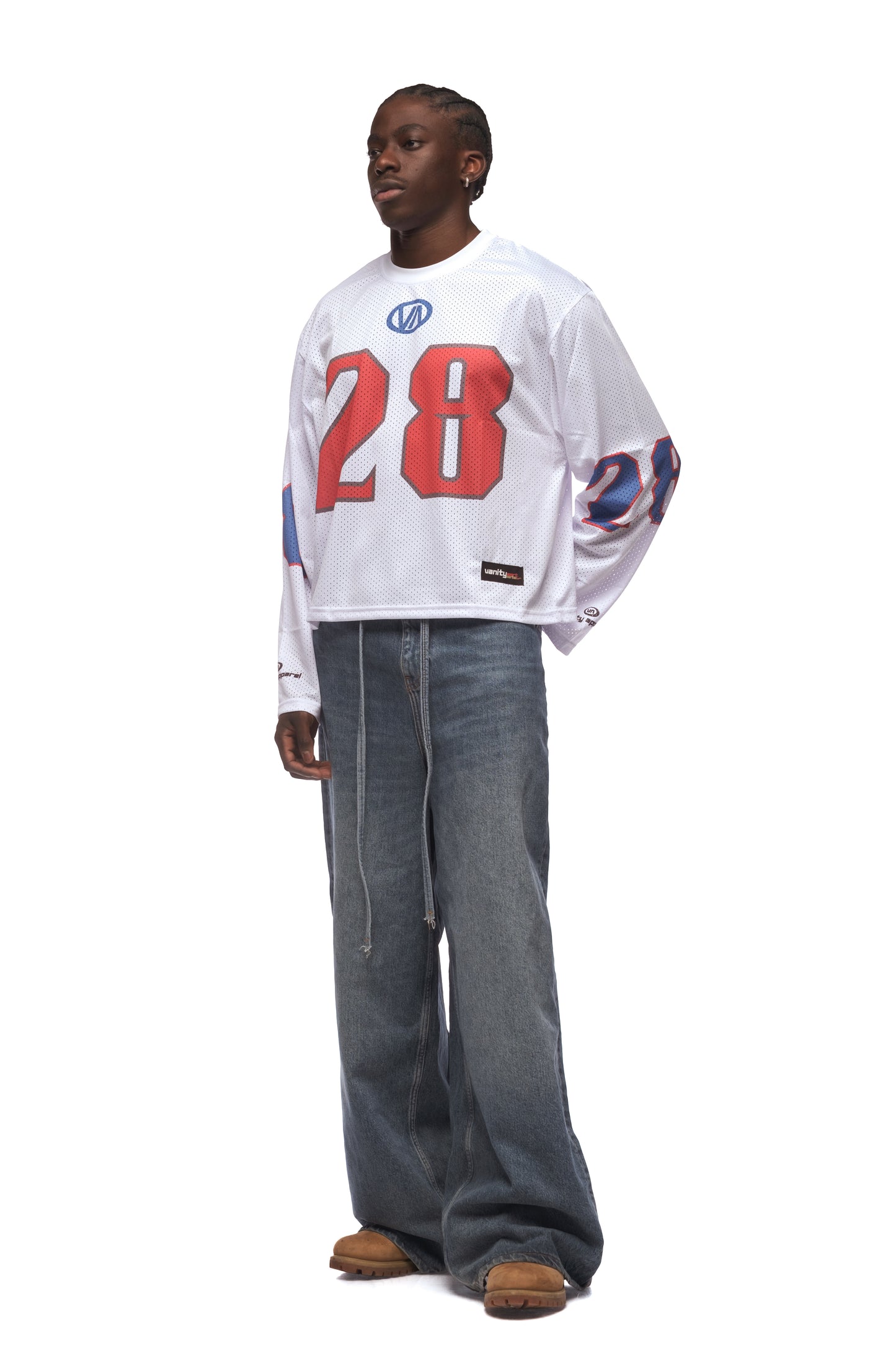 Long sleeve boxy Jersey