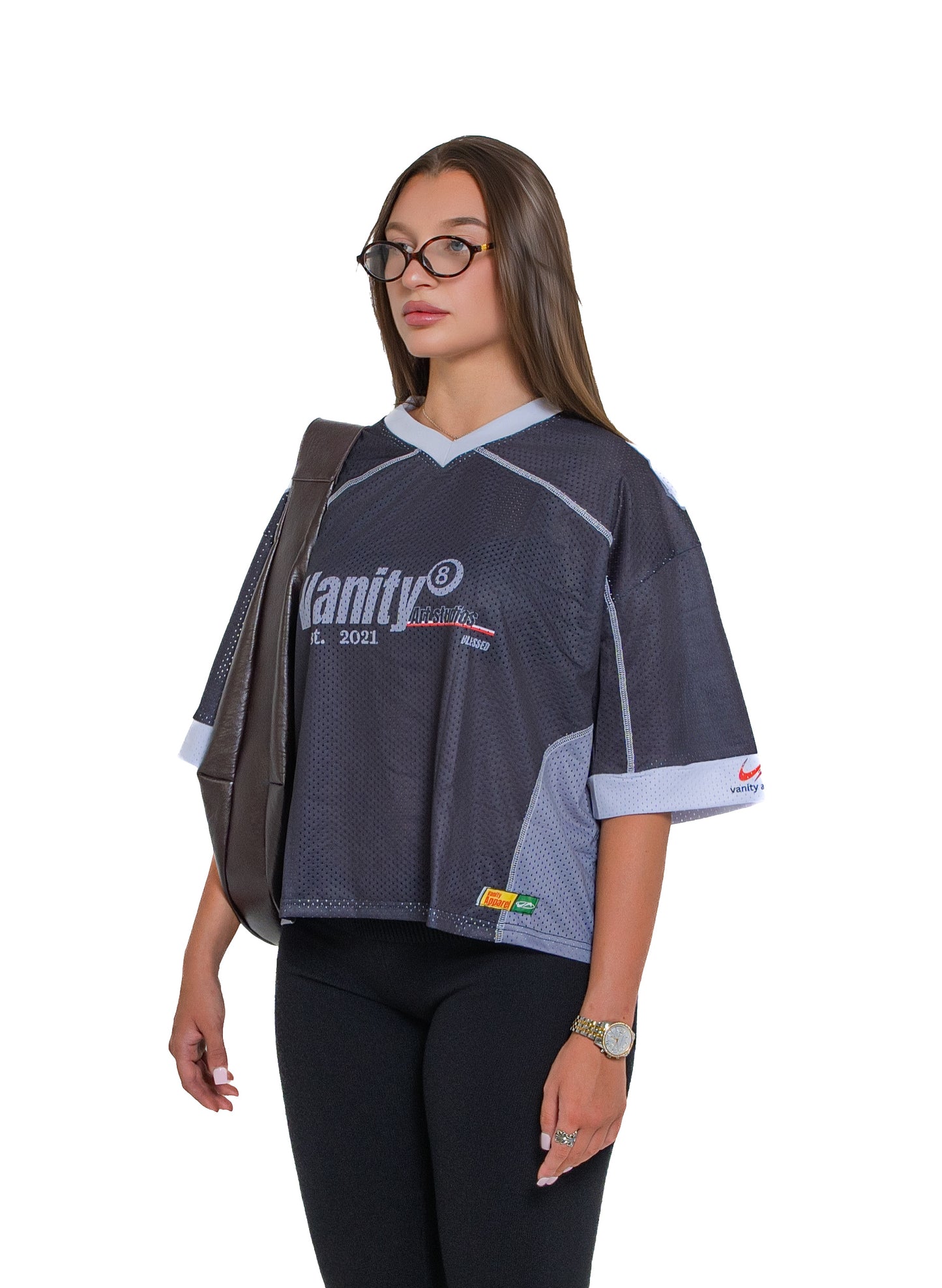BOXY CROPPED JERSEY