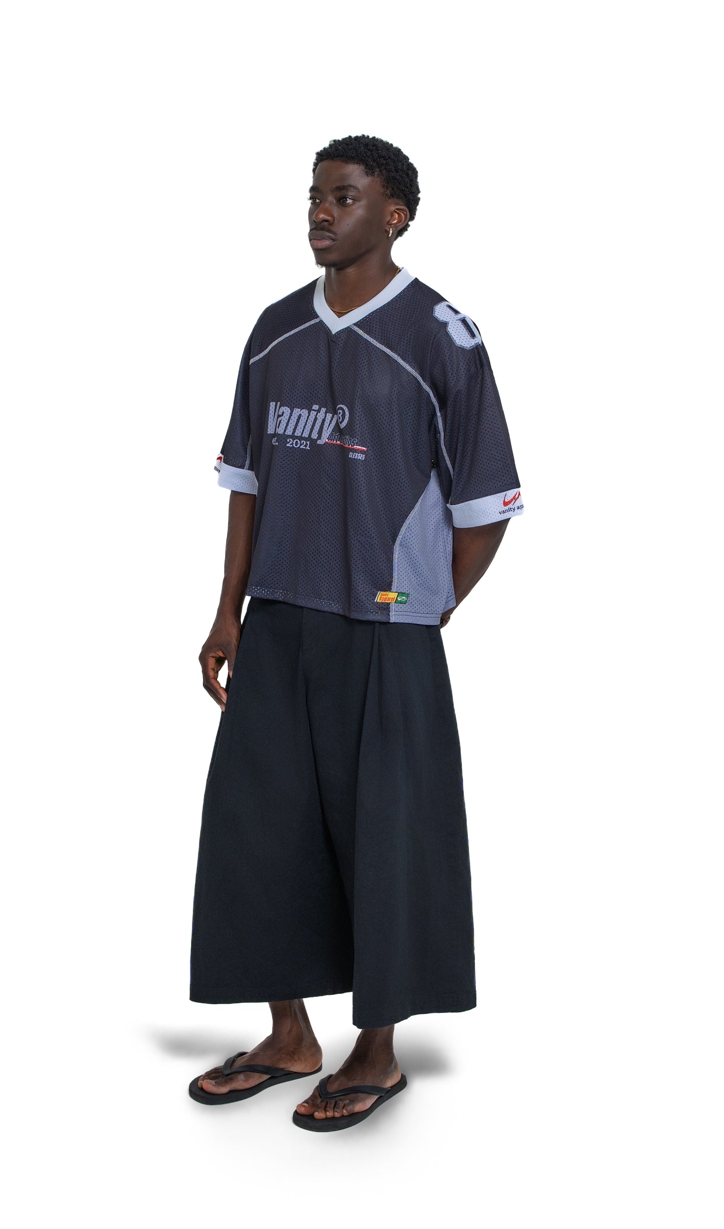 BOXY CROPPED JERSEY